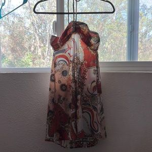 Strapless long shirt